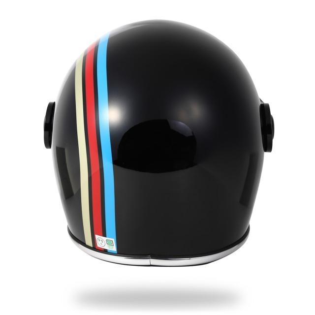 Horizon フルフェイスヘルメット ブラック/レッド/ブルー HORIZON HELMETS（ホライズンヘルメット） フルフェイス へルメット