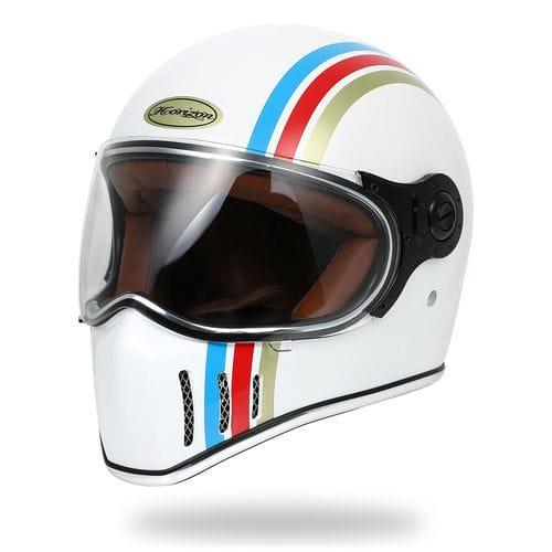 ホライズンヘルメット JADE XL トリコロール HORIZONHELMETS】JADE Tricolor2-black フルフェイス へルメット