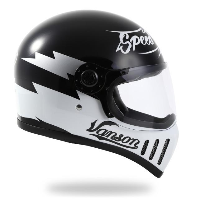 HORIZON×VANSON ヘルメット　Lサイズ　ホライゾン　バンソン 楽天市場】フルフェイスへルメット バイク VANSON コラボ レッド