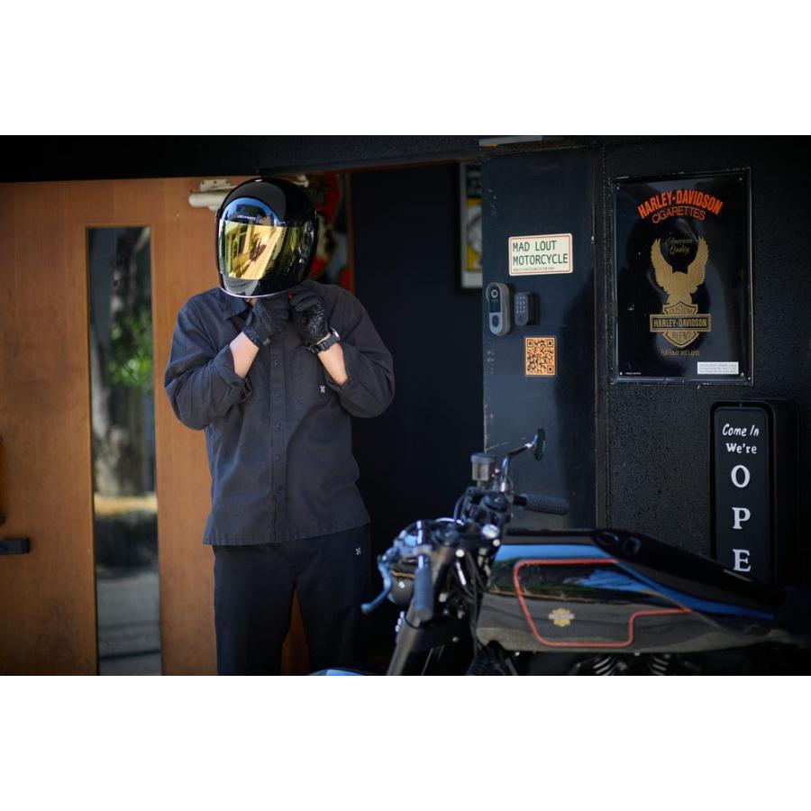HORIZON HELMETS（ホライズンヘルメット） LAMP専用シールド クローム