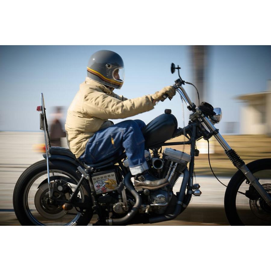 HORIZON HELMETS 族ヘル レトロヘルメット LAMP HELMET 3RAINBOW