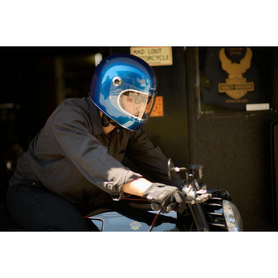 手渡し希望　ホライゾンフルフェイスヘルメットLサイズ　ミラーシールド HORIZON HELMETS（ホライズンヘルメット） HORIZON JADE 専用シールド