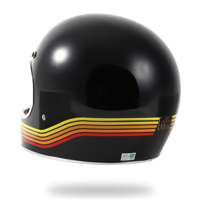 ホライズン　ランプヘルメット ランプヘルメット 3レインボーマットブラック #horizonhelmets