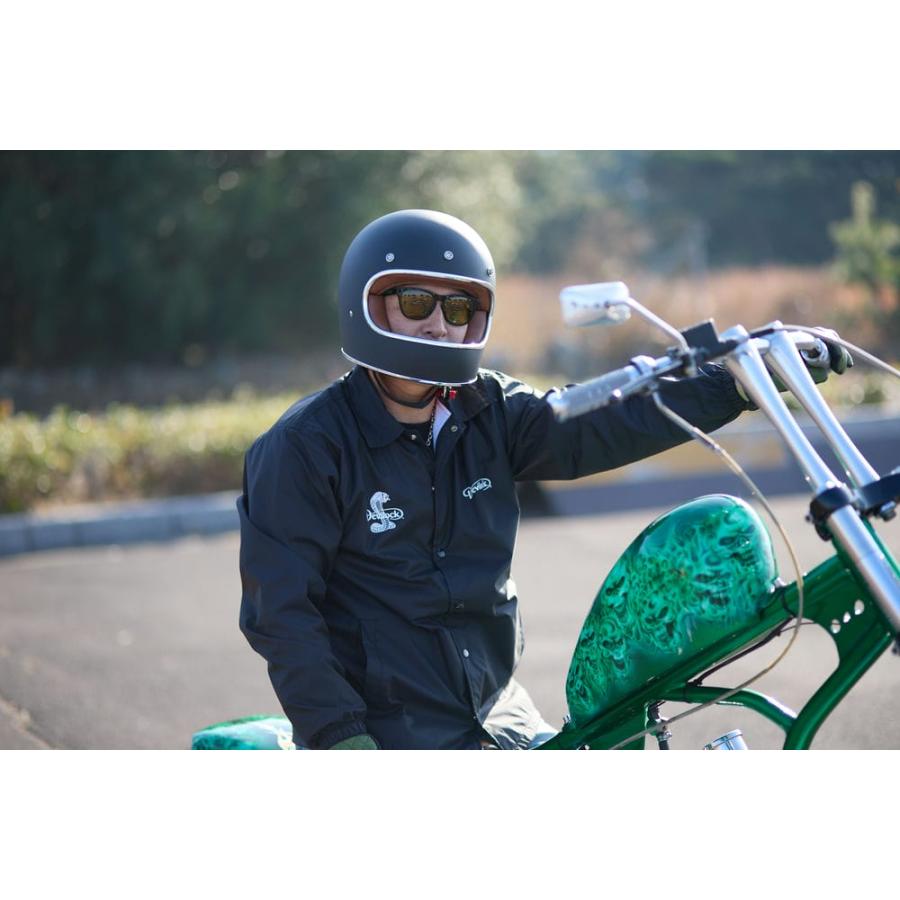 Horizon LAMP BIRD フルフェイスヘルメット ブラック HORIZON HELMETS（ホライズンヘルメット） フルフェイス 族ヘル LAMP