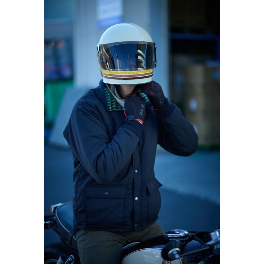 族ヘル レトロヘルメット LAMP HELMET 3RAINBOW IVORY バイクヘルメット｜horizon-helmet｜18