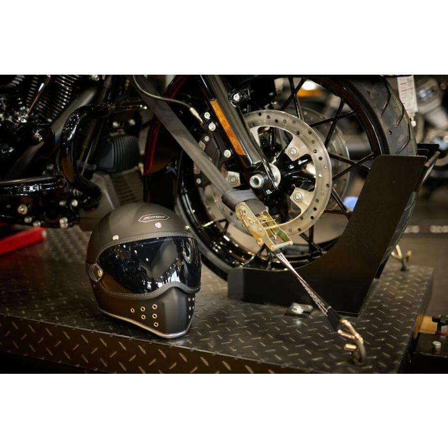 ホライズンヘルメット ビンテージオフロードフルフェイス MX-H4 MATTE BLACK マットブラック｜horizon-helmet｜17