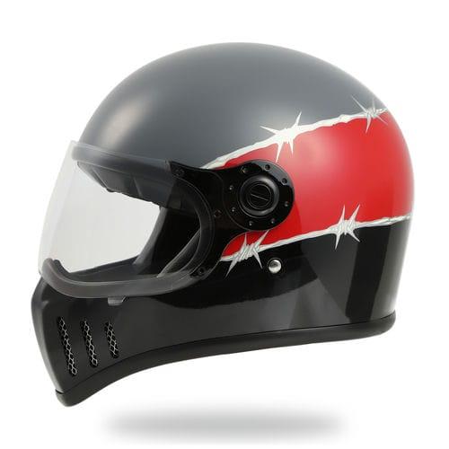 SWANS フルフェイスヘルメット レッド HORIZON HELMETS（ホライズンヘルメット） アウトレット フルフェイス
