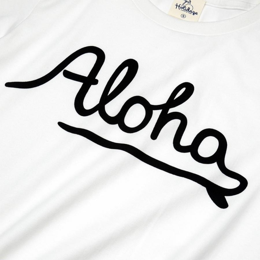 ALOHA アロハ ロゴTシャツ ハワイ フラ ビーチ サーフ ブランド