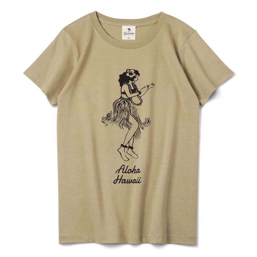 ピグレット ティガー アロハ フラダンス ハワイ限定 フラガール HULA GIRL Tシャツ フラダンス ハワイ アロハ