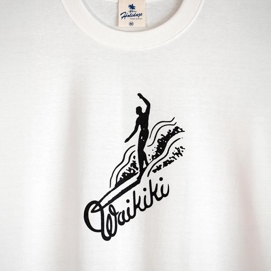 サーフ Tシャツ WAIKIKI SURF ハワイ サーフィン ブランド ユニ