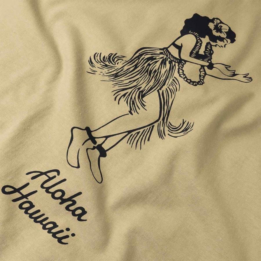 HULA GIRL Tシャツ フラダンス フラガール ハワイ アロハ レディース 半袖 ホワイト ブラック ALOHA HOLIDAZE ホリデイズ｜horizonblue｜04