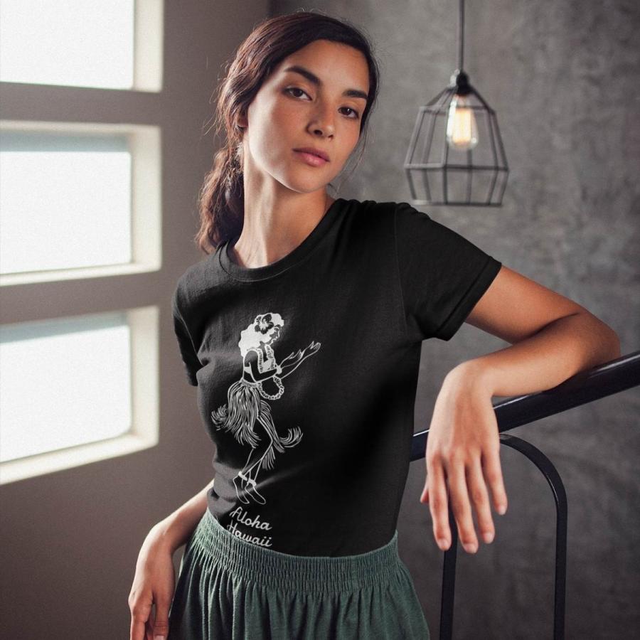 HULA GIRL Tシャツ フラダンス フラガール ハワイ アロハ HULA GIRL Tシャツ フラダンス フラガール ハワイ アロハ