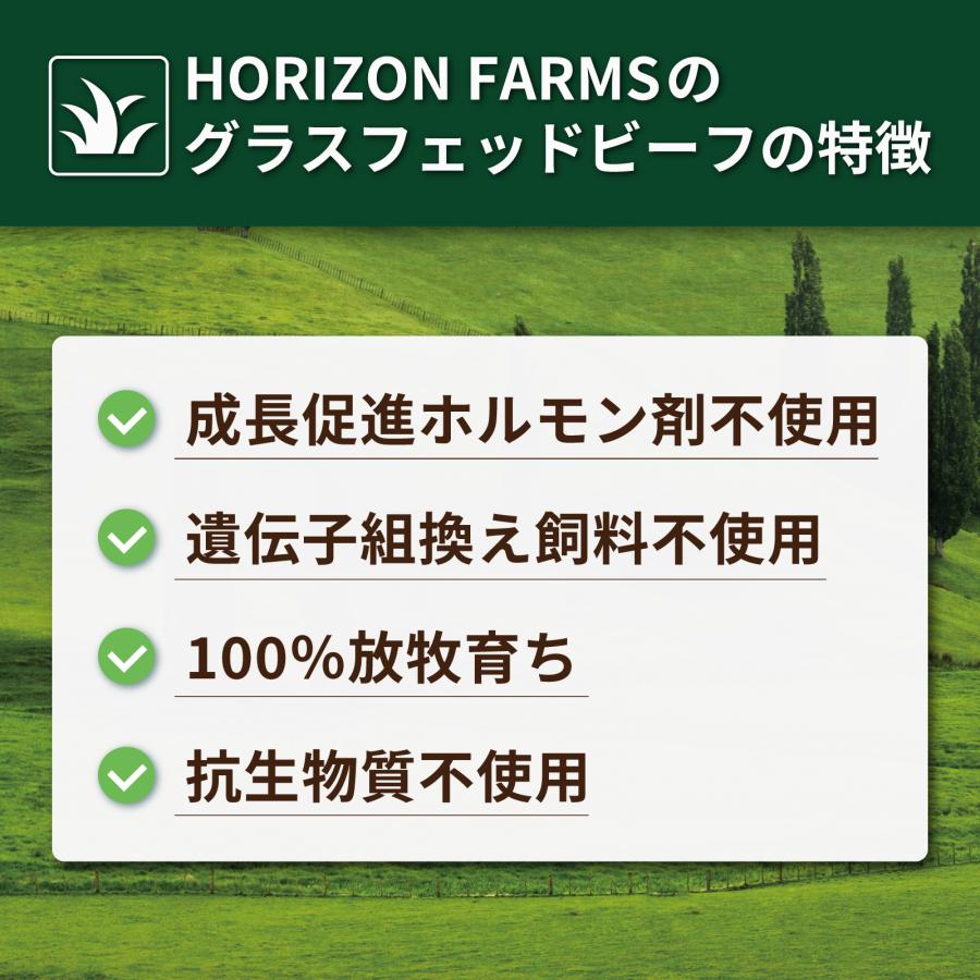 グラスフェッドビーフ プレミアム 冷凍 牛肉 薄切り すき焼き用 300g 焼肉用 牛丼用 しゃぶしゃぶ用 赤身 牛モモ スライス 2人前 ホルモン剤不使用 牧草牛｜horizonfarms｜12