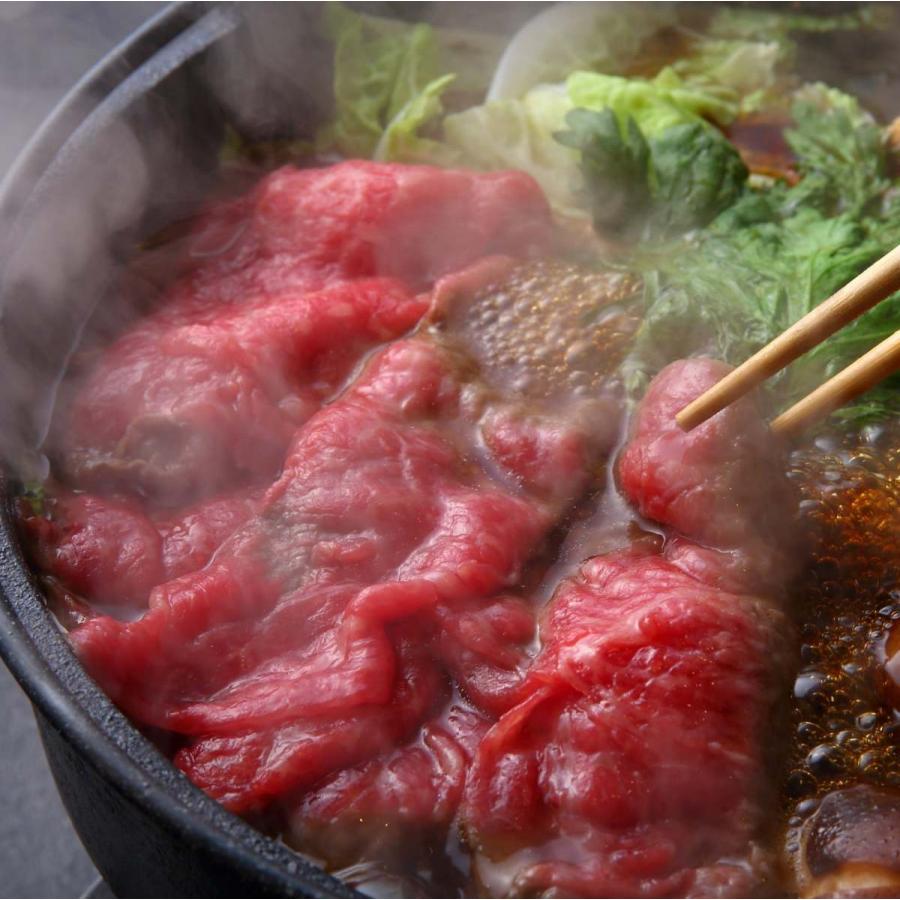 グラスフェッドビーフ プレミアム 冷凍 牛肉 薄切り すき焼き用 300g 焼肉用 牛丼用 しゃぶしゃぶ用 赤身 牛モモ スライス 2人前 ホルモン剤不使用 牧草牛｜horizonfarms｜08