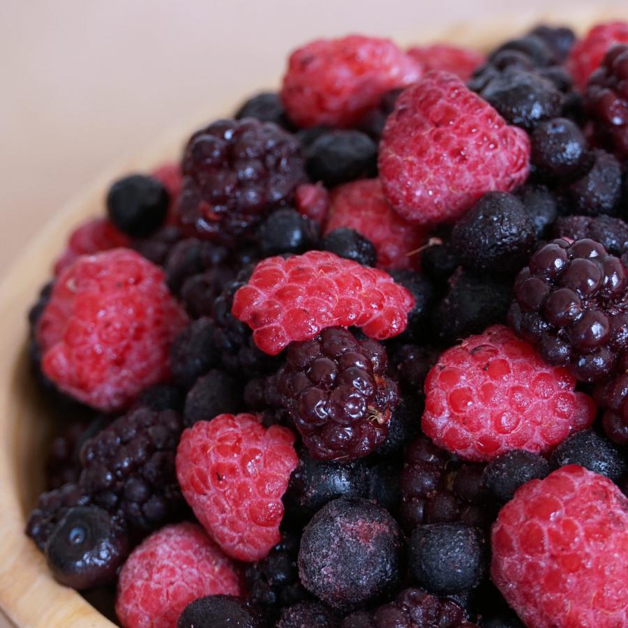 オーガニック フルーツ 冷凍 ミックスベリー 化学物質不使用 1kg 無