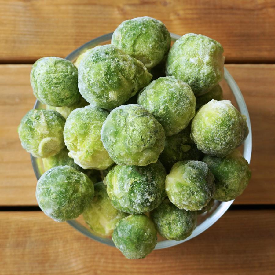 有機 オーガニック 冷凍 芽キャベツ ベルギー産 化学物質不使用 1kg