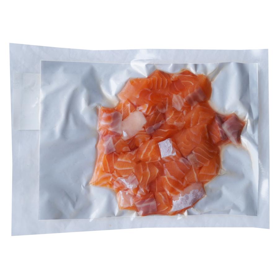 タスマニア産 最高級 アトランティック サーモン 角切り 200g 生食用