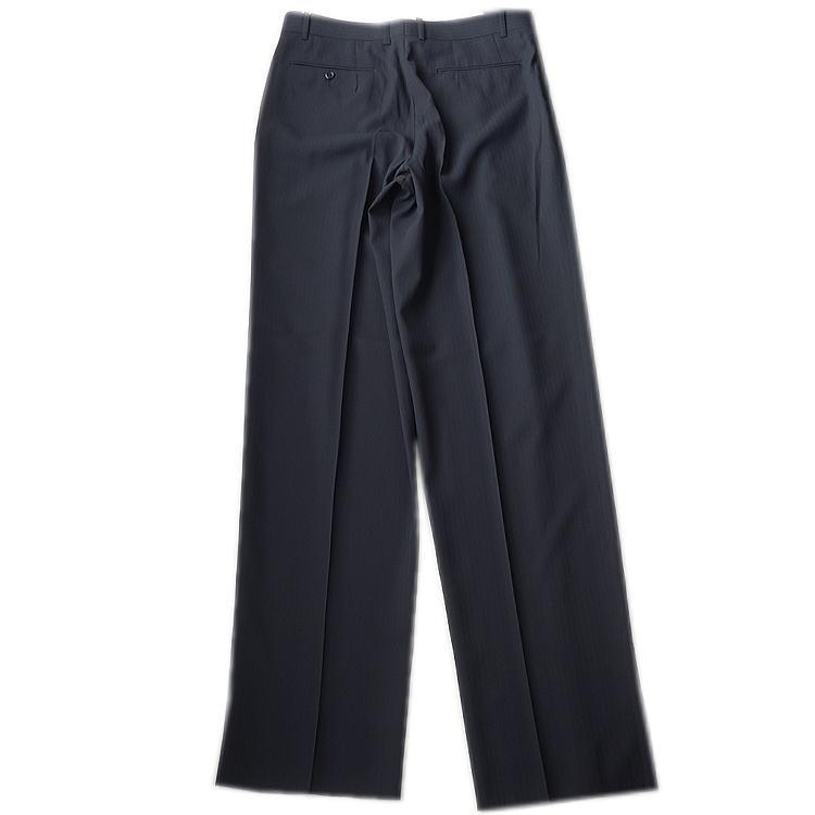 BKT ストライプデザインパンツ 黒 新作 春夏秋物 日本製 ビッグ有 T・T・A STUDIO 細目ストライプ柄 無地