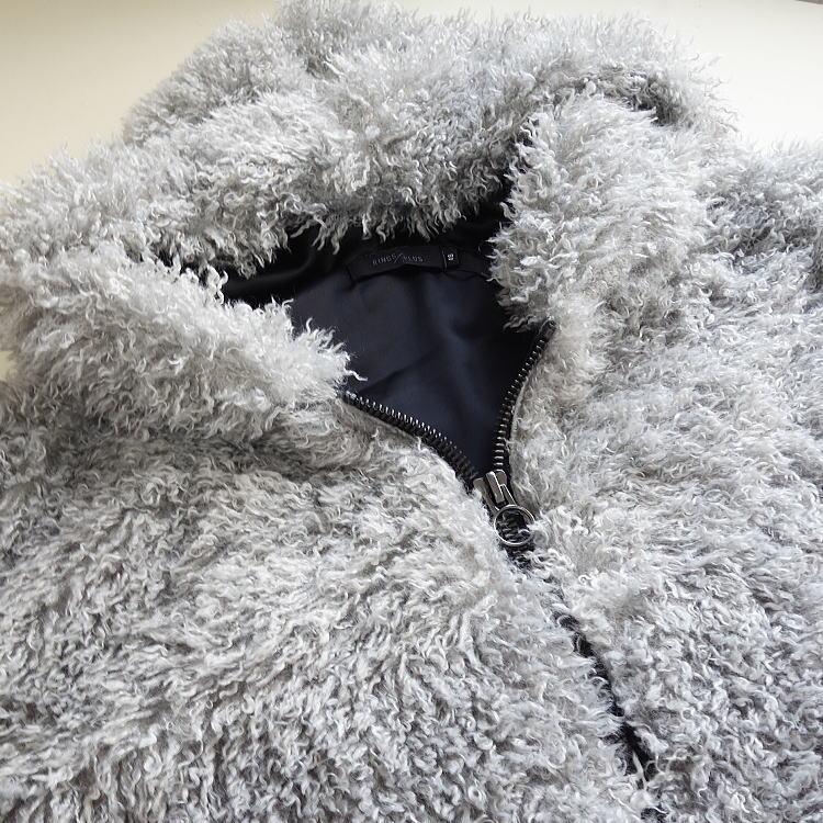 RINGS PLUS/リングスプラス プードルファー フェイクファー 総裏 ZIPUP