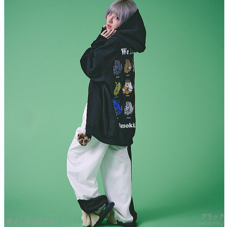 ガルフィー　パーカー　ヤニラバーズ ガルフィー GALFY ヤニラバーズ パーカー 黒 L サイズ - メルカリ