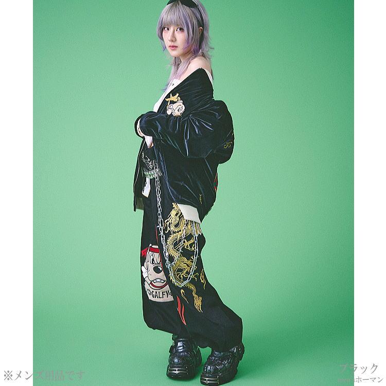 2024年冬物新作 ビッグ有 GALFY.E.L.N/ガルフィー 龍 炎 怒顔