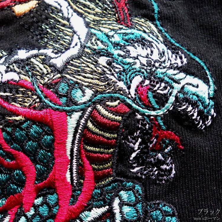GALFY.E.L.N/ガルフィー YABAI 龍刺繍 鬼刺繍 麒麟刺繍 90年代MIX