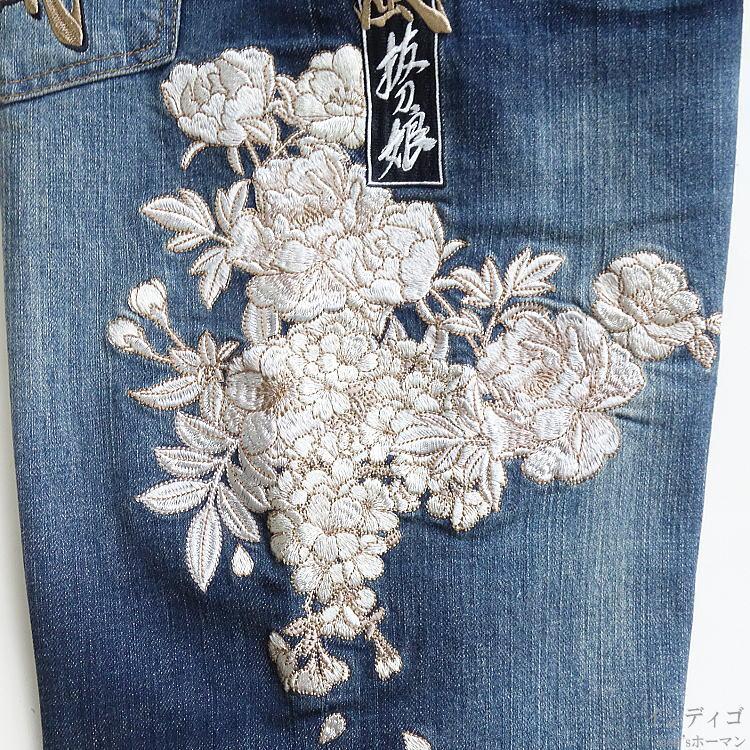 ビッグ有 抜刀娘/バットウムスメ 結愛風神刺繍 総刺繍DP 金襴地切替 3