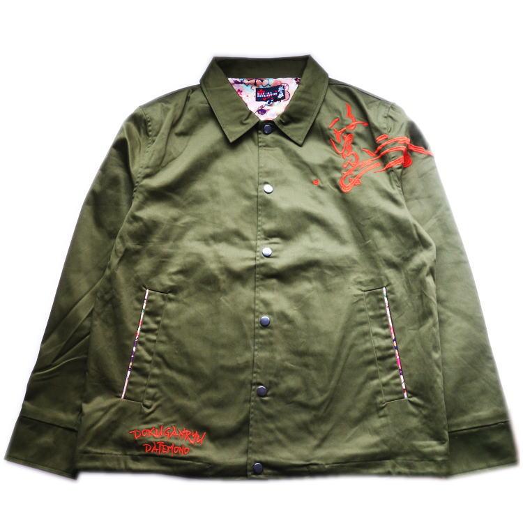 抜刀娘/バットウムスメ 独眼竜 伊達穂乃花刺繍 戦国武将 ロゴ刺繍 和柄