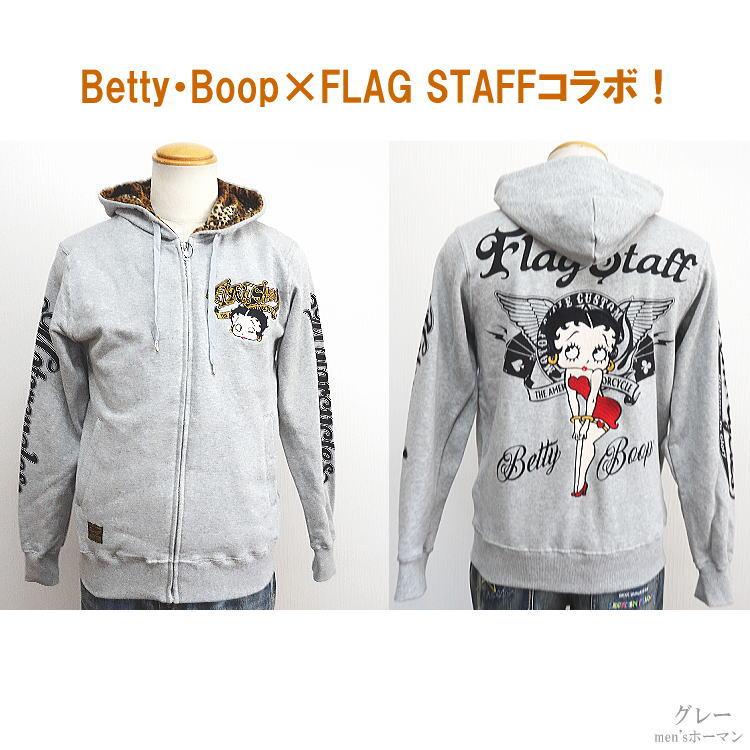 FLAGSTAFF×BettyBoopアニメコラボ ベティ・ブープ 羽 ロゴ セクシー