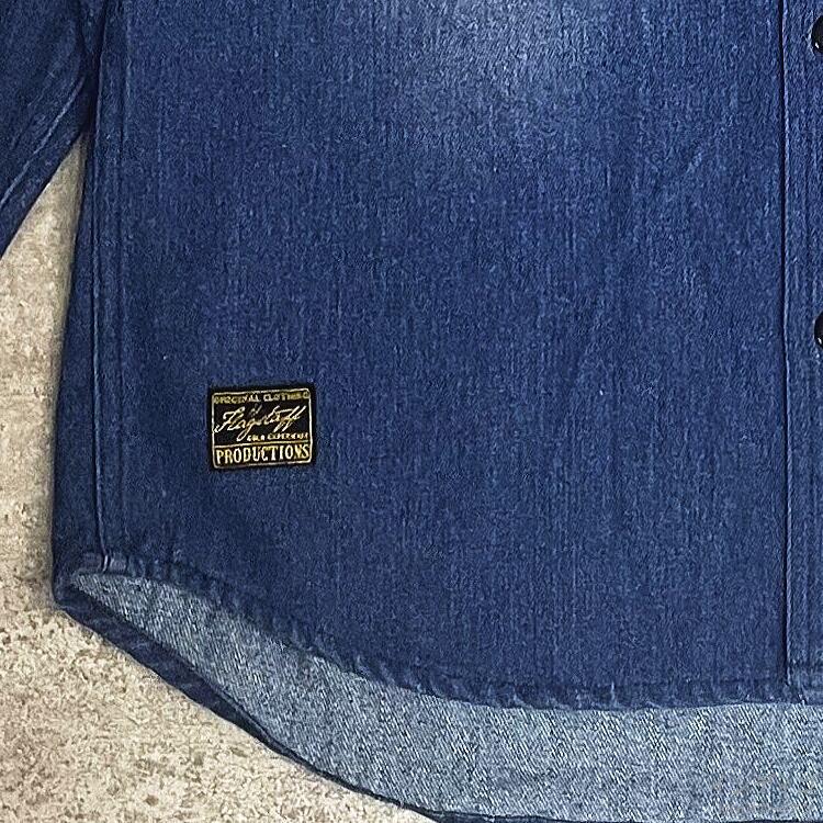 タピオカ　残１　新品 ピーナッツ スヌーピーSNOOPY 刺繍 デニム 2025年7月下旬発売予定!!スヌーピータウンショップ オリジナル 刺繍