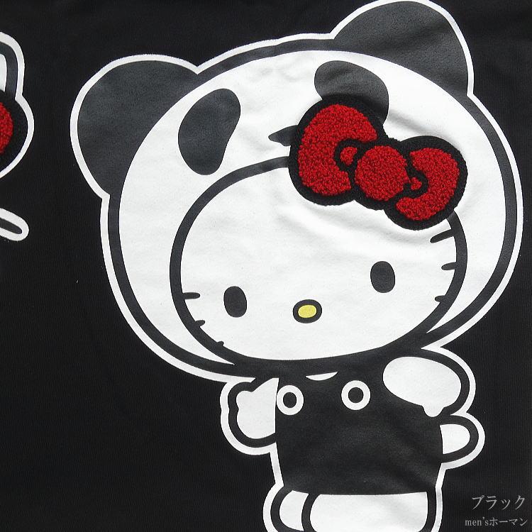 Hello Kitty パンダの衣装を着て小さなクマと一緒に Hello Kitty パンダの衣装を着て小さなクマと一緒に Hello Kitty パンダ
