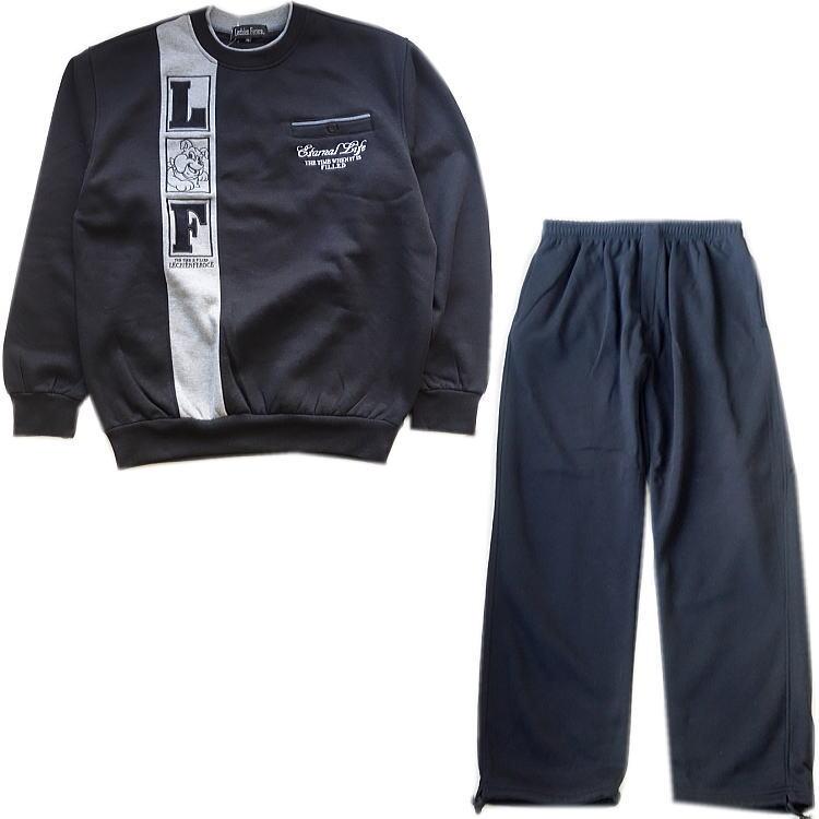 超かっこいい❗早い者勝ち‼️D&G ブラック セットアップ XLサイズ 全て刺繍 秋冬物 LechienFeroceルシアンフェローチェ ブルドッグ刺繍 ロゴ 生地