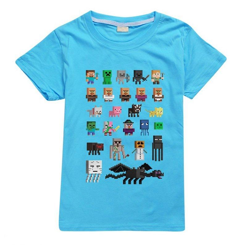 マインクラフト マイクラ Tシャツ トップス 子供服 キッズ プレゼント送料無料 Yz0034 ホーンテイルショップ 通販 Yahoo ショッピング