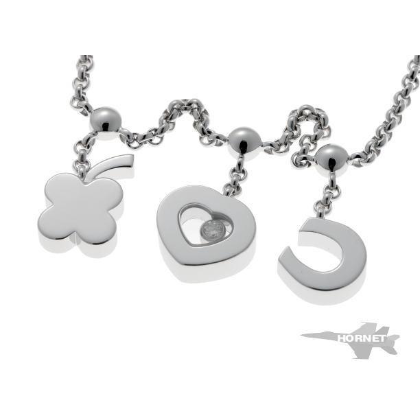 Chopard ショパール ハッピーダイヤモンド ブレスレット ホワイト 