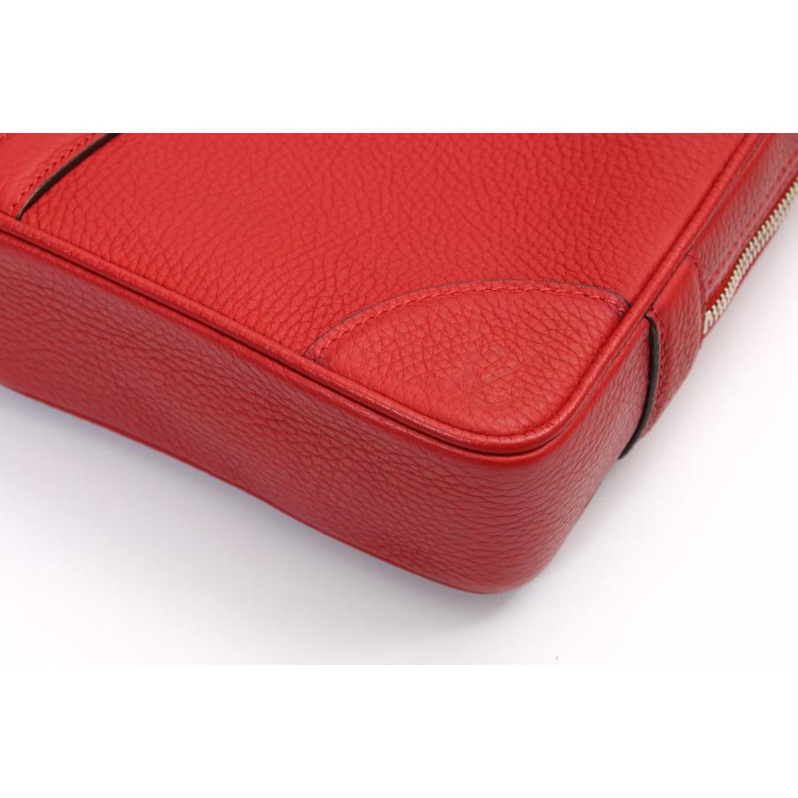 VUITTON ルイヴィトン ポルトドキュマン ヴォワヤージュ PDV ビジネスバッグ ブリーフケース トリヨン ルージュ / レッド 【マルコポーロ】 - 2000121