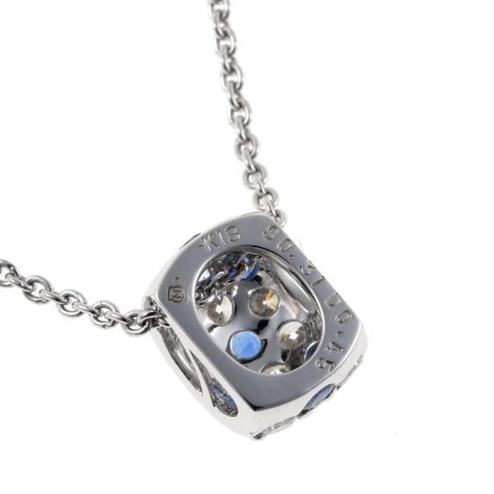MIKIMOTO ミキモト パヴェダイヤ サファイア ネックレス MIKIMOTO ミキモト パヴェダイヤ サファイア ネックレス