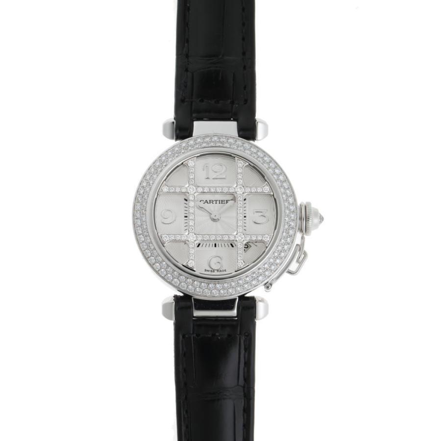 PASHA DE CARTIER Cartier カルティエ パシャ 32mm グリッド ダイヤ