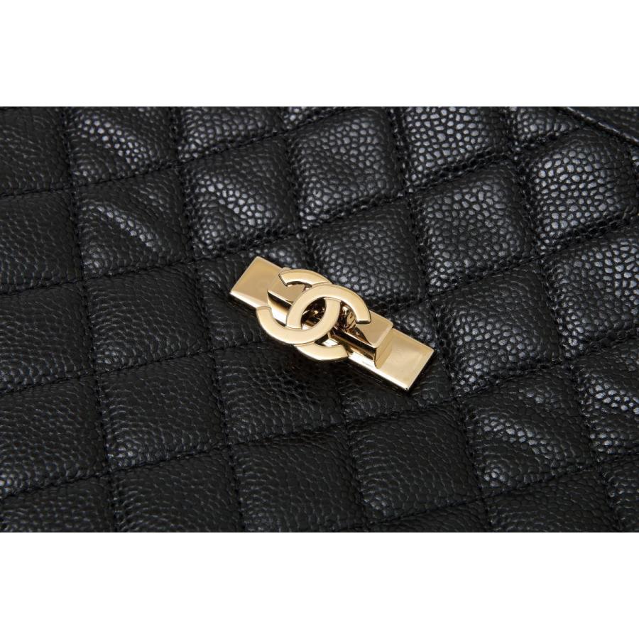 CHANEL シャネル ココマーク ロック マトラッセ クラッチバッグ 