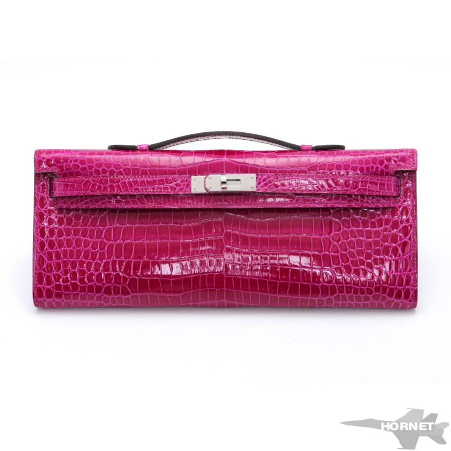 Kelly HERMES エルメス ケリーカット シルバー金具 クラッチ Kelly HERMES エルメス ケリーカット シルバー金具 クラッチ
