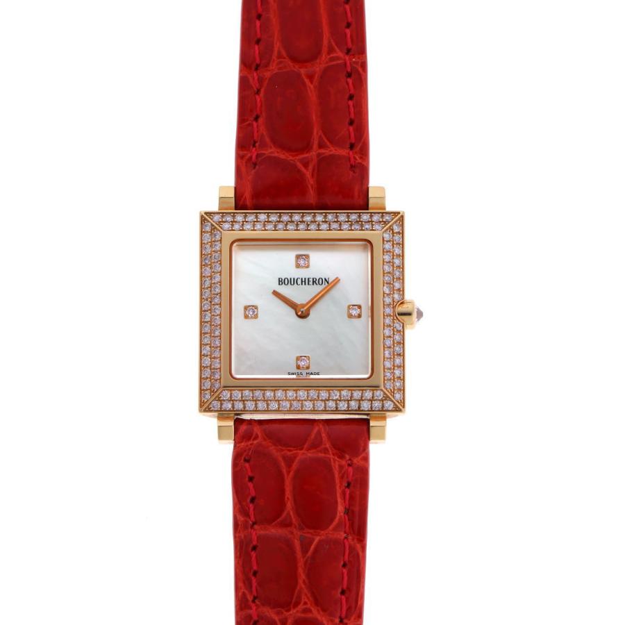 BOUCHERON ブシュロン ディアマン ダイヤ クォーツ - 750PG レディース