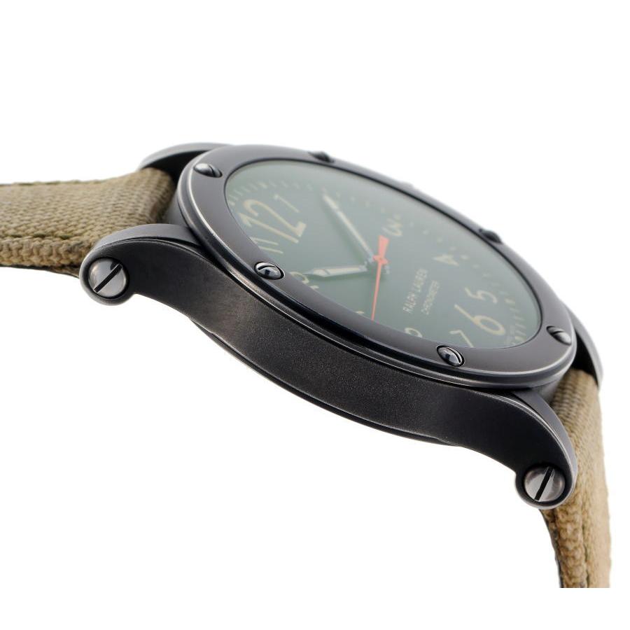 付属品有　Ralph Lauren サファリ39mm クロノメーター 自動巻 ラルフ ローレン RL67 サファリ クロノメーター 39MM カーキダイヤル