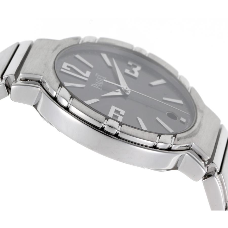 PIAGET(ピアジェ) 腕時計 ポロ 27700 メンズ 金無垢/要OH シルバー ピアジェ ポロ PIAGET Polo オートマチック Cal.504P G0A26020 / 27700