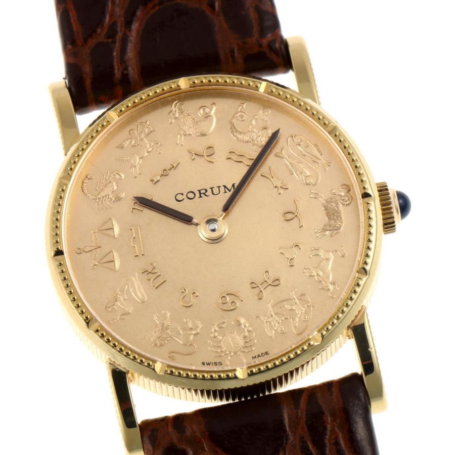 CORUM（コルム） コインウォッチ 12星座 手巻 - 750YG レディース 時計