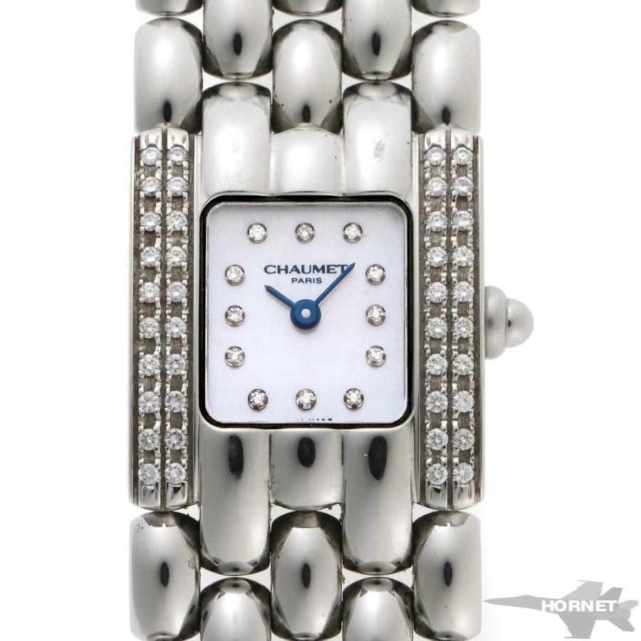 CHAUMET ショーメ ケイシス ダイヤ クォーツ - SS レディース 時計  