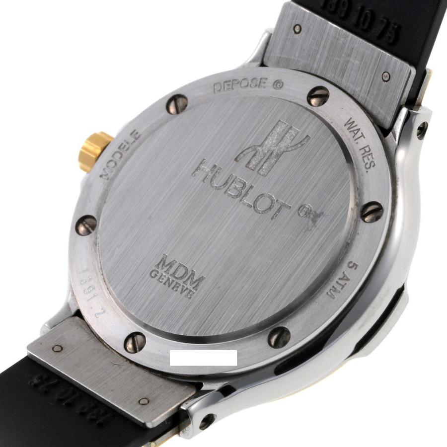 HUBLOT ウブロ クラシック ベア コンビ クォーツ 1391.2 SS / YG レディース 時計 2310141｜hornetito｜07