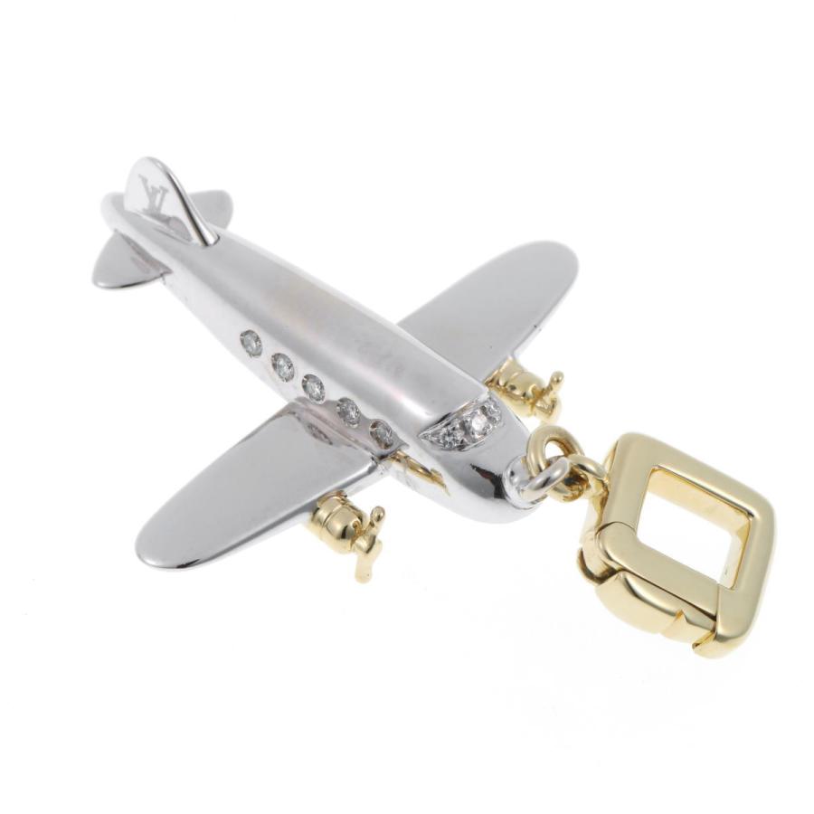 LOUIS VUITTON（ルイ・ヴィトン） 飛行機 プレーンモチーフ ペンダント
