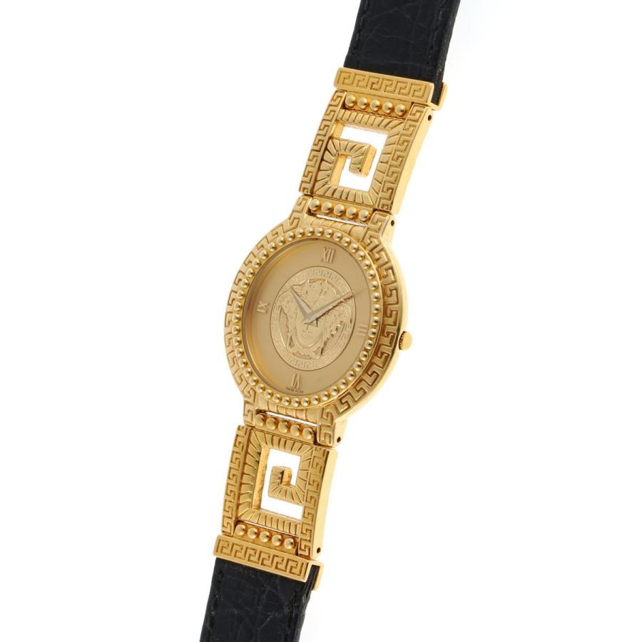 【稼働品】VERSACE メドゥーサ ギョーシェ　クォーツ 腕時計 メンズ VERSACE（ヴェルサーチェ） ヴェルサーチ メデューサ ウォッチ