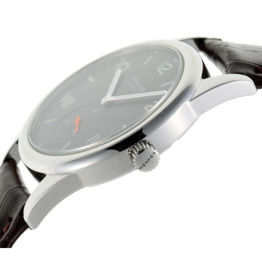 NOMOS ノモス クラブ 38 キャンパス ナイト 手巻 Cal.α CL1A1BL138CP SS メンズ 時計 2310319の画像