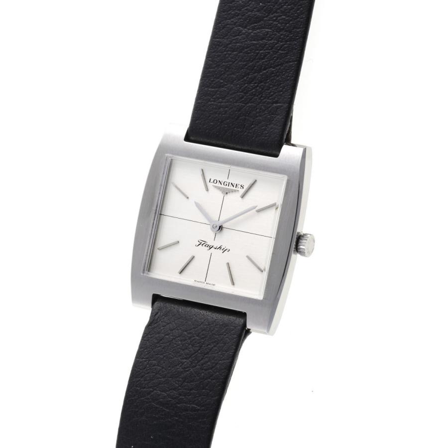 人気セール，高品質】 LONGINES ロンジン フラッグシップ スクエア 手