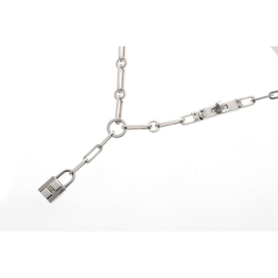 HERMES エルメス ケリー シェーヌ カデナ　サイズ44 ネックレス - シルバー Ag925 2400625_1